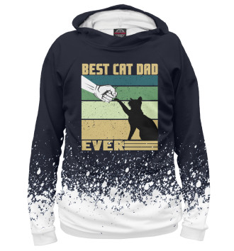 Худи для мальчиков Best Cat Dad Ever
