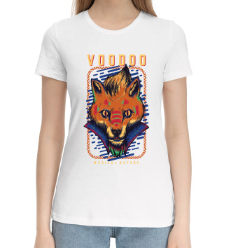 Женская Хлопковая футболка Voodoo