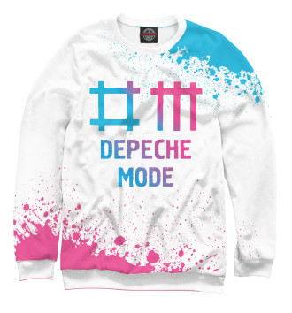 Женский Свитшот Depeche Mode Neon Gradient