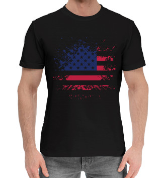 Мужская Хлопковая футболка USA