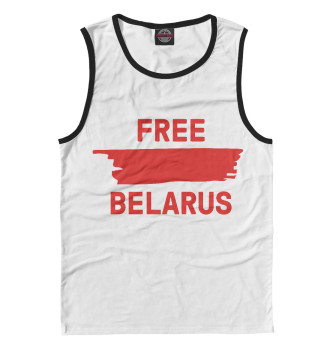 Мужская Майка Free Belarus