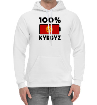 Мужской Хлопковый худи 100% Kyrgyz