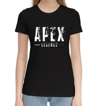 Женская Хлопковая футболка Apex Legends BLOODHOUND