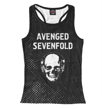 Женская Борцовка Avenged Sevenfold + Череп