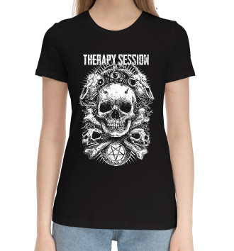 Женская Хлопковая футболка Therapy Session NF