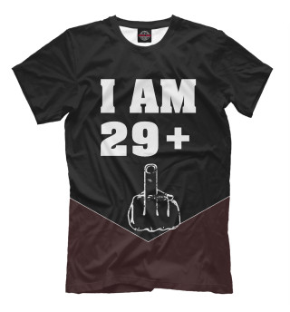 Женская футболка I am 29 plus 1 funny 30th