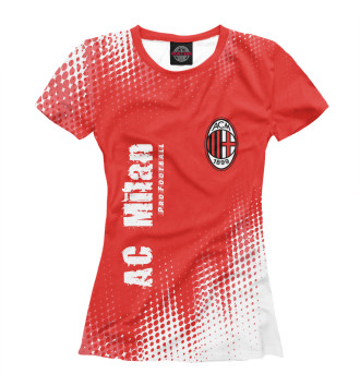 Женская Футболка AC Milan | AC Milan - Полутона