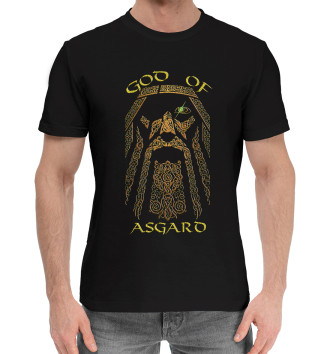 Мужская Хлопковая футболка Бог Асгарда Один