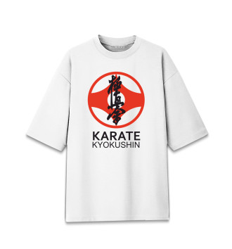 Женская Хлопковая футболка оверсайз Karate Kyokushin