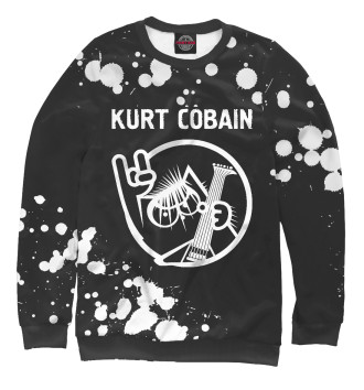 Мужской Свитшот Kurt Cobain | Кот