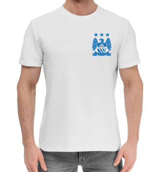 Мужская Хлопковая футболка Manchester City