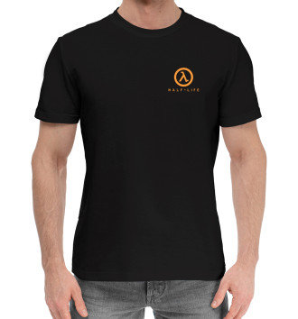 Мужская Хлопковая футболка Half-Life