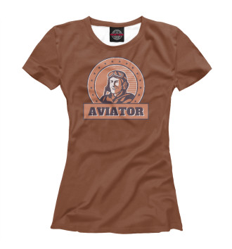 Женская Футболка Aviator