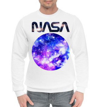 Мужской Хлопковый свитшот NASA