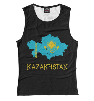 Женская Майка Kazakhstan