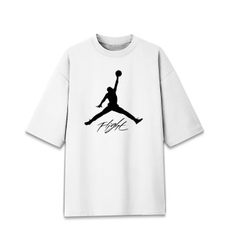 Мужская Хлопковая футболка оверсайз Jordan