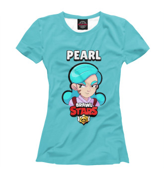 Футболка для девочек Brawl stars Pearl