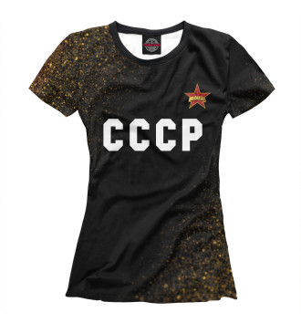 Женская Футболка Советский Союз