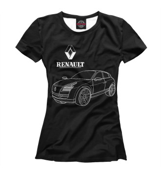 Женская Футболка Renault / Рено