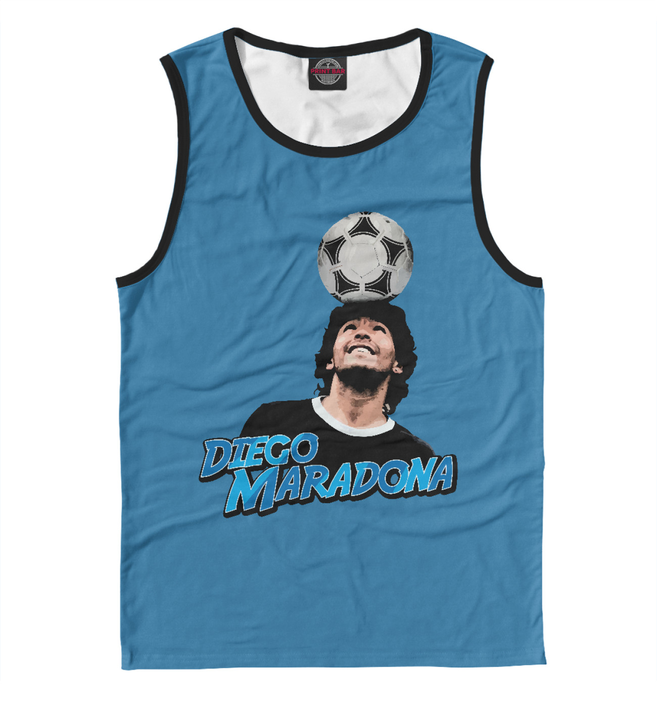 Мужская Майка Diego Maradona, артикул: FLT-667856-may-2