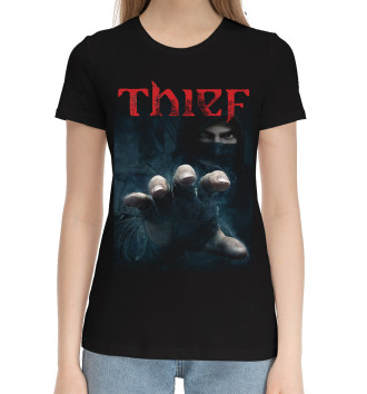Женская Хлопковая футболка Thief
