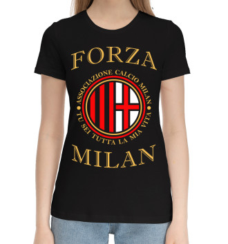 Женская Хлопковая футболка Милан