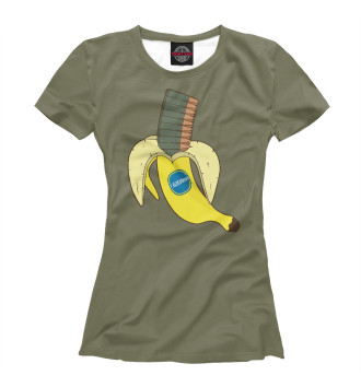 Женская Футболка Банан-магазин АК