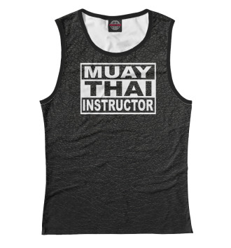 Майка для девочек Muay Thai Instructor