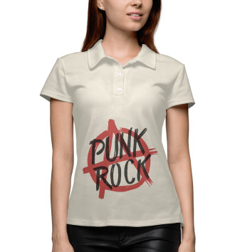 Женское Поло Punk Rock