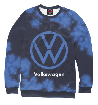 Женский Свитшот Volkswagen - Снежный