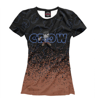 Женская Футболка Brawl Stars Crow / Ворон