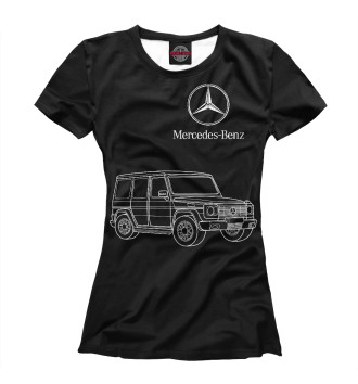 Футболка для девочек Mercedes-Benz / Мерседес
