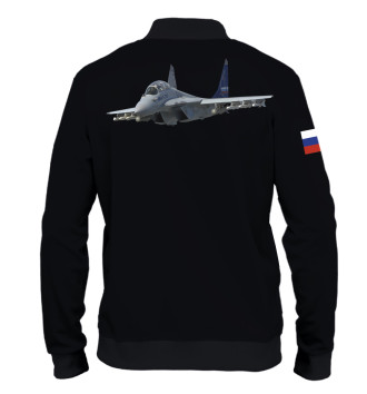 Мужской Бомбер МиГ-35 чёрный