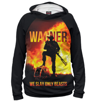 Женское Худи Wagner we slay only beasts