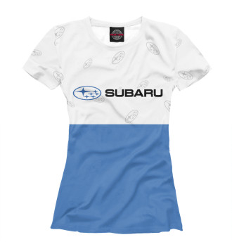 Женская Футболка Subaru / Субару