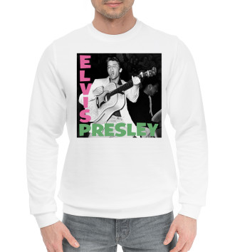 Мужской Хлопковый свитшот Elvis Presley - Элвис Пресли