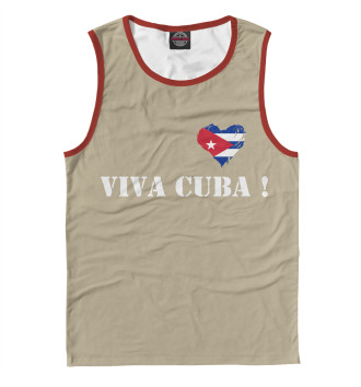 Мужская Майка Viva Cuba!