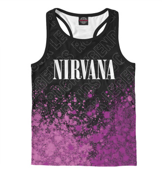 Мужская Борцовка Nirvana Rock Legends (пурпур)