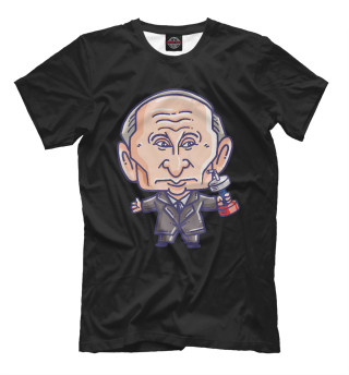 Мужская футболка Putin Sport