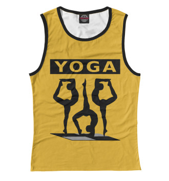 Майка для девочек Йога yoga
