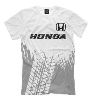 Футболка для мальчиков Honda Speed Tires (белый фон)