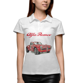 Женское Поло Alfa Romeo motorsport