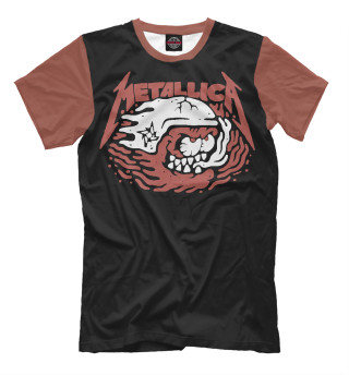 Мужская футболка Metallica - Skulls