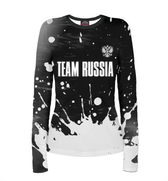Женский Лонгслив Russia - Герб | Team Russia