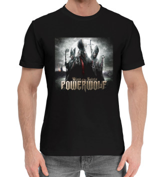 Мужская Хлопковая футболка Powerwolf
