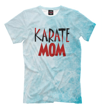 Мужская Футболка Karate Mom