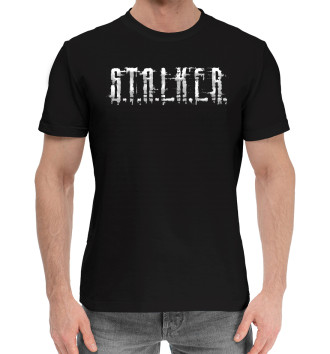 Мужская Хлопковая футболка S.T.A.L.K.E.R