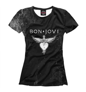 Женская Футболка Bon Jovi