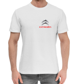 Мужская Хлопковая футболка Citroёn | Ситроен