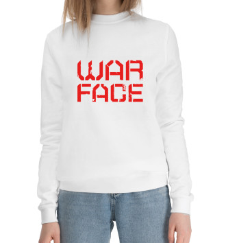 Женский Хлопковый свитшот WarFace